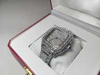 Ceas Cartier vinted full box Moissanite VVS cadou calitate premium