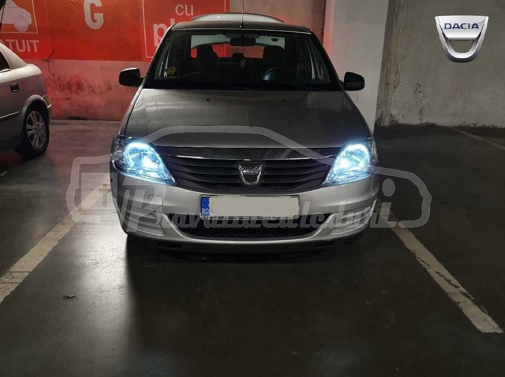 Becuri led pentru pozitii fata Dacia Logan 1 facelift ph2