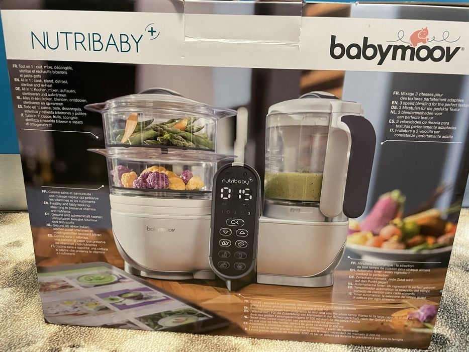 Babymoov nutribaby+ aparat de gatit pentru bebelusi