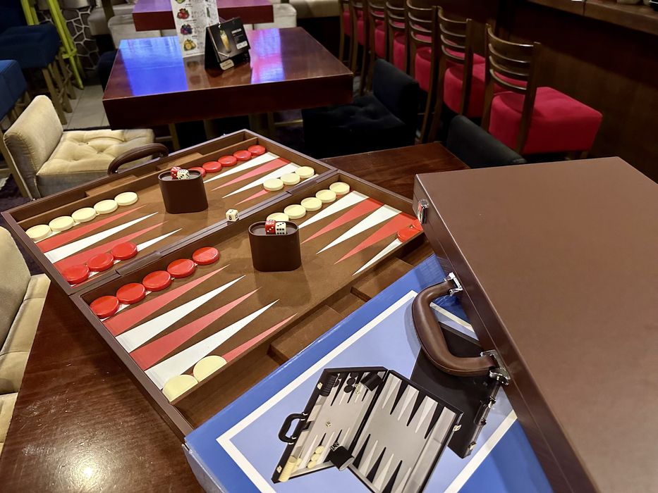 Табла за игра Backgammon професионална 53см