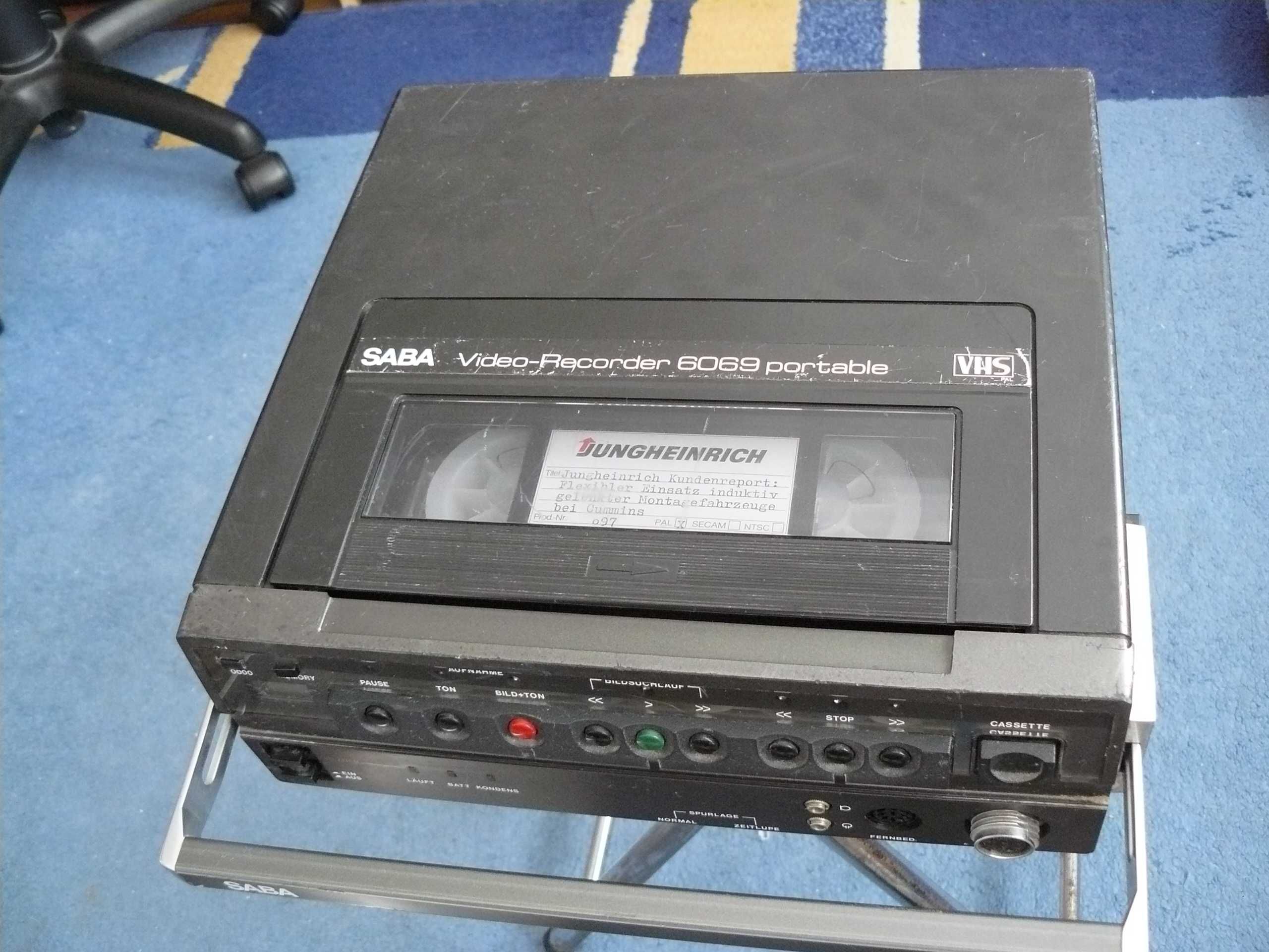 Videorecorder portabil Saba Vintage(Panasonic sony