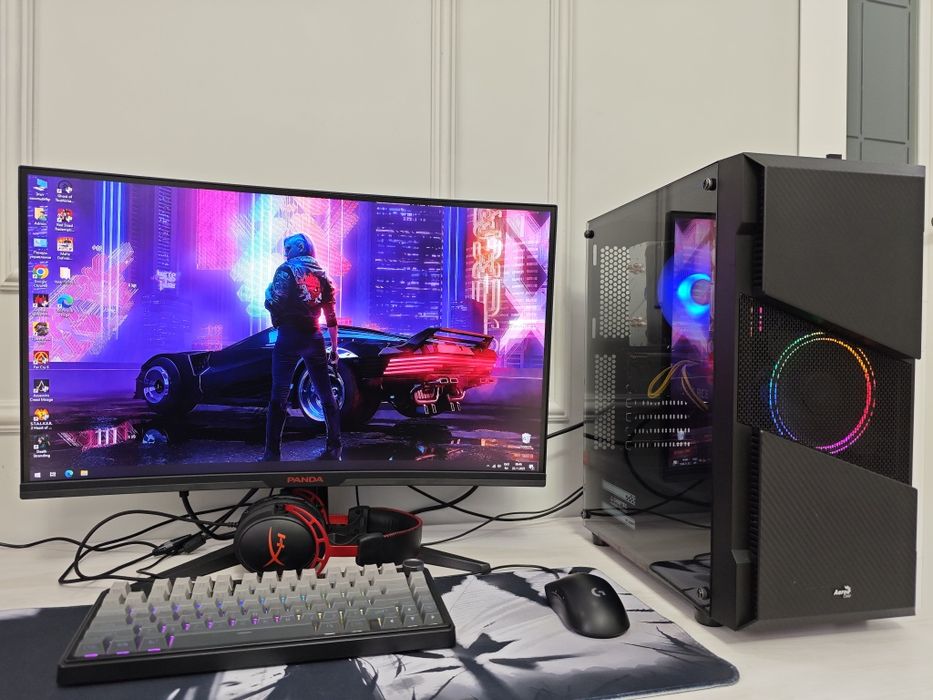 Мощный игровой компьютер Core i7-9700, RTX3080 10Gb, ОЗУ 32Gb, SSD500