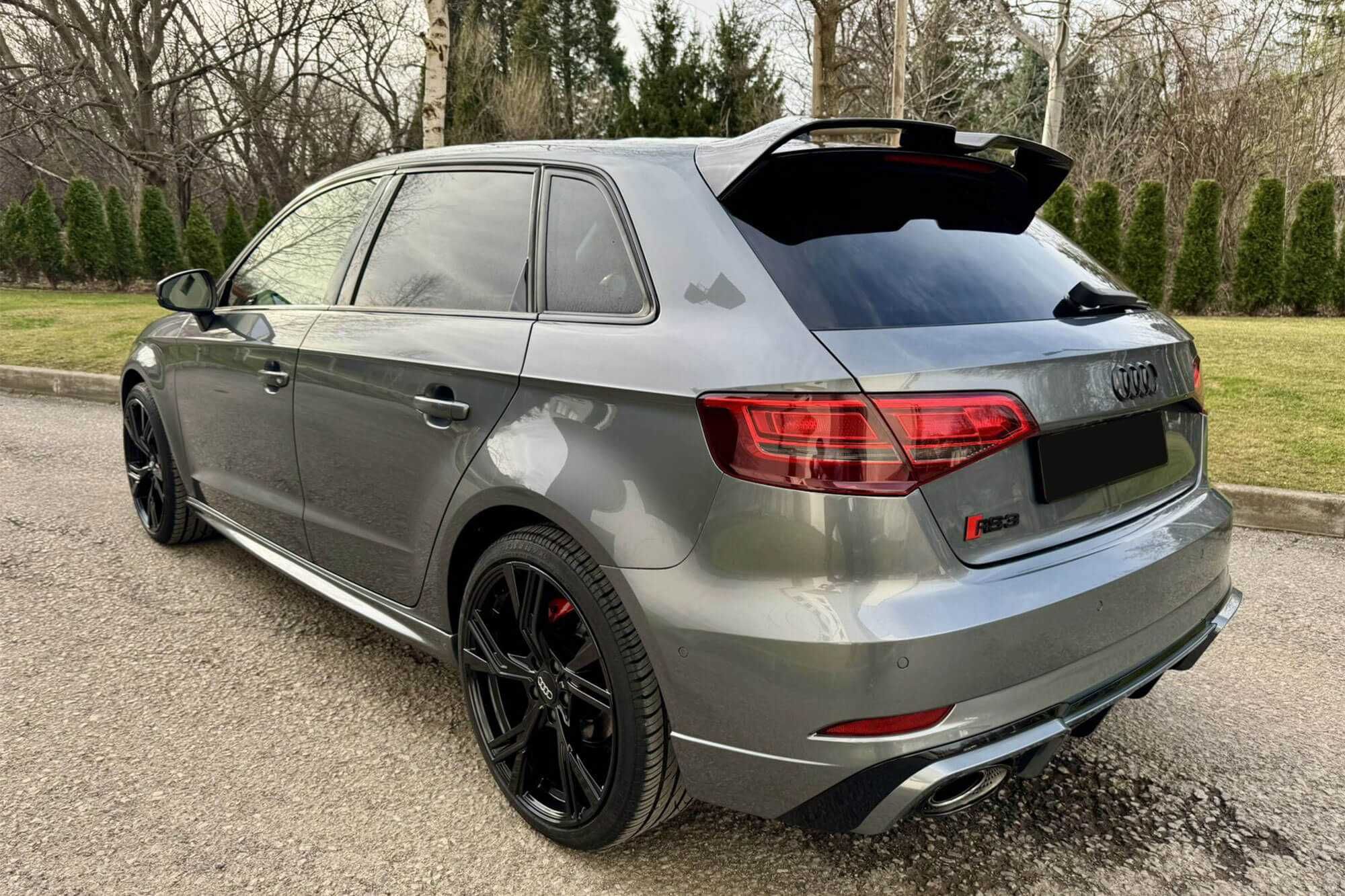 Тунинг спойлер  съвместим с Audi A3 8V хечбек 2013-2019г, небоядисан