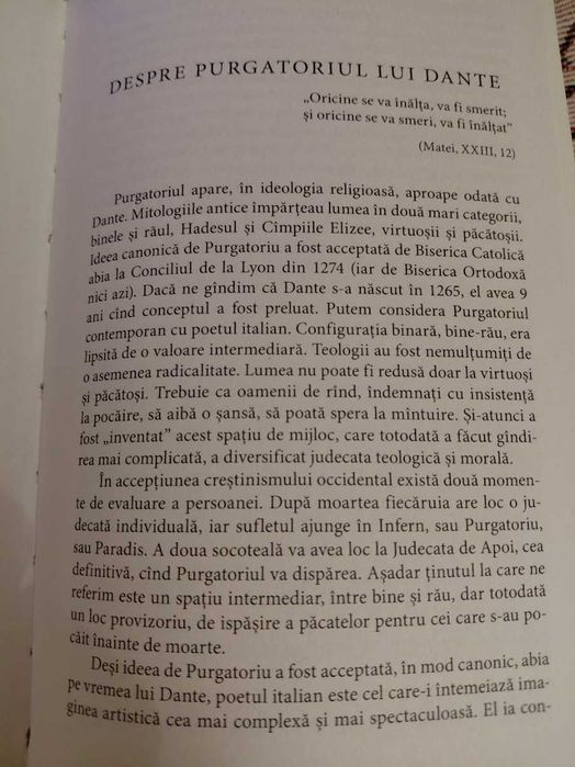 Lectura lui Dante, Infernul, Purgatoriul, Paradisul, de Laszlo Al.