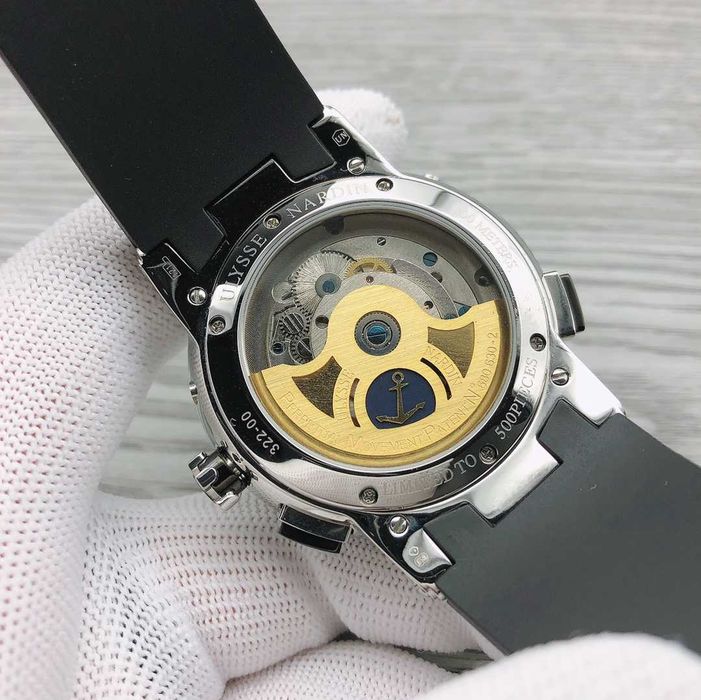 Автоматичен мъжки часовник Ulysse Nardin El Toro GMT Black