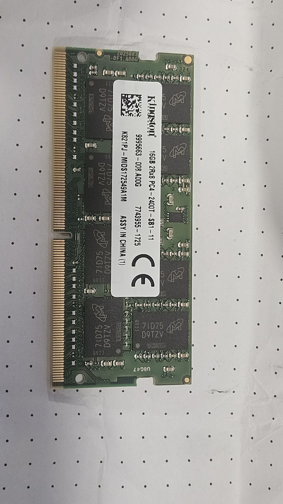 ОЗУ 16GB DDR4-2400