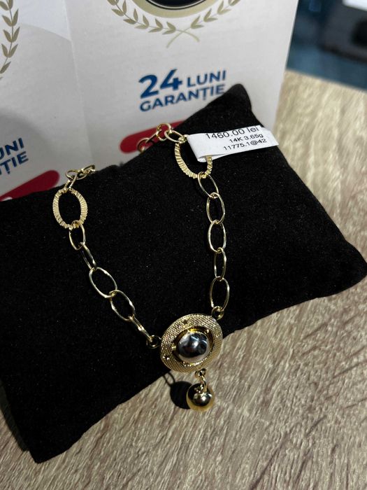 (AG42) Bratara Aur 14K 3.65g (B.11775.1) GARANTIE 24 LUNI