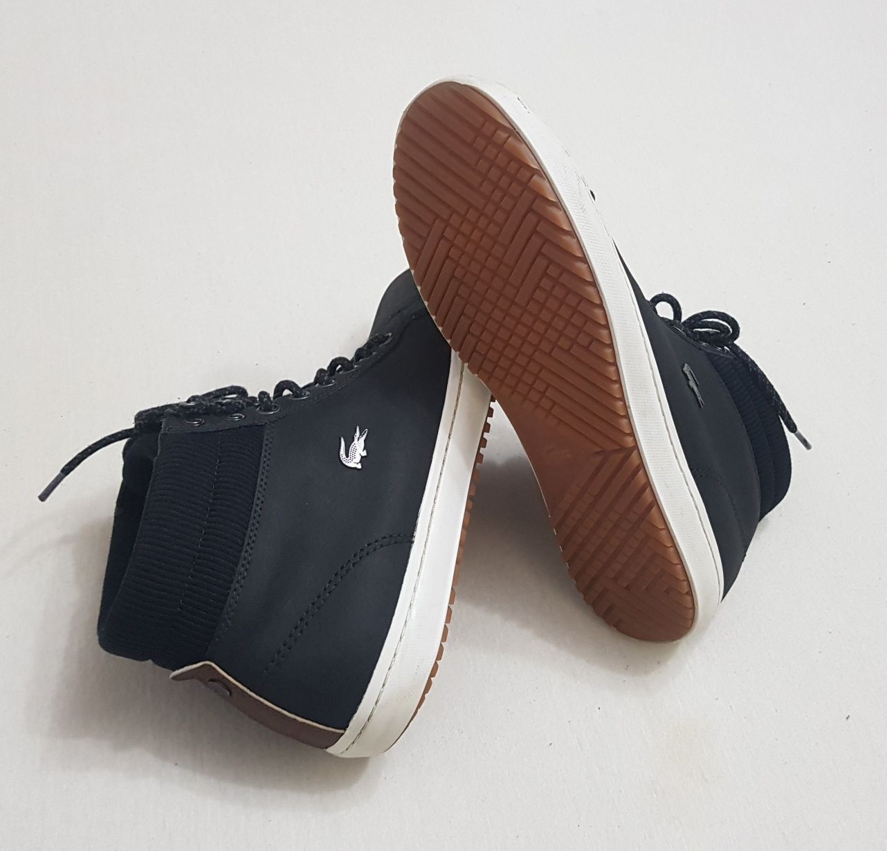 Ghete iarnă LACOSTE Strainghtset Thinsulate Insulation Water Resistant