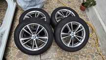 Jante aliaj BMW g30 g31 Cauciucuri vara 225 55 R17 roti seria 5 2017+