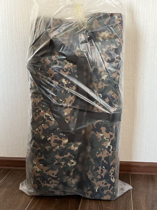 спальный мешок с простыней и коврик