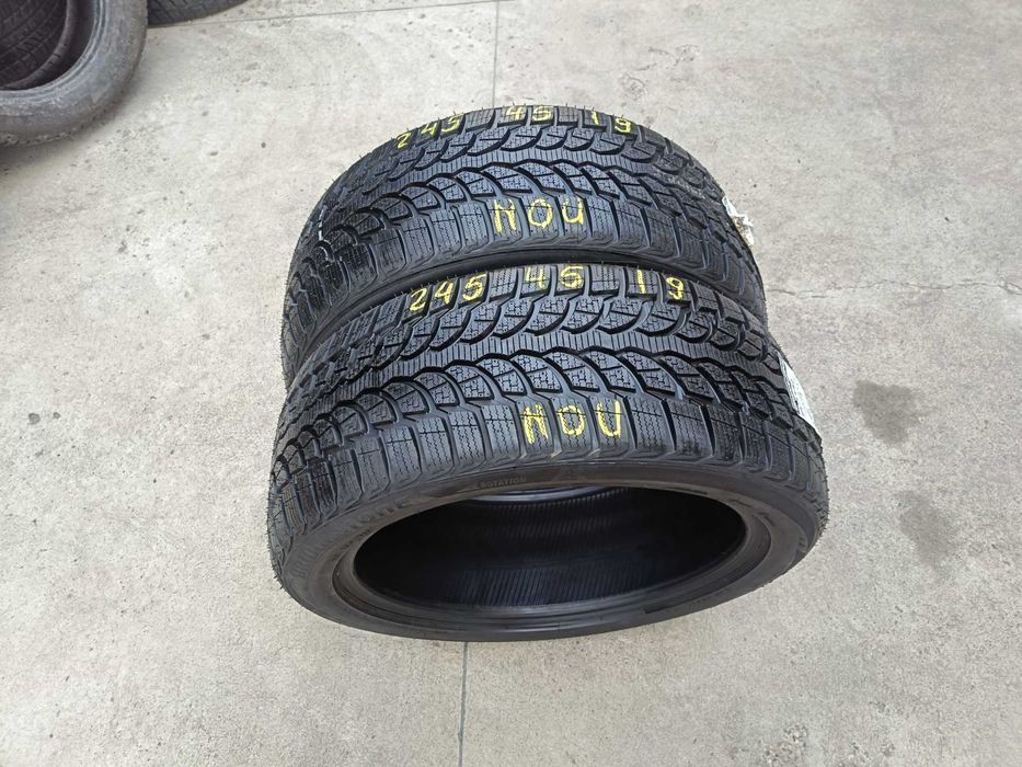 Doua anvelope noi de iarna 245 45 19 bridgestone blizzak LM 32