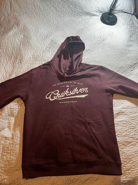 Hanorac Quiksilver L brand placa snowboard skateboard streetwear