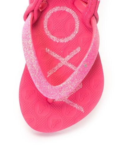 Sandale de plaja Roxy roz cu bareta separatoare masura 23 noi