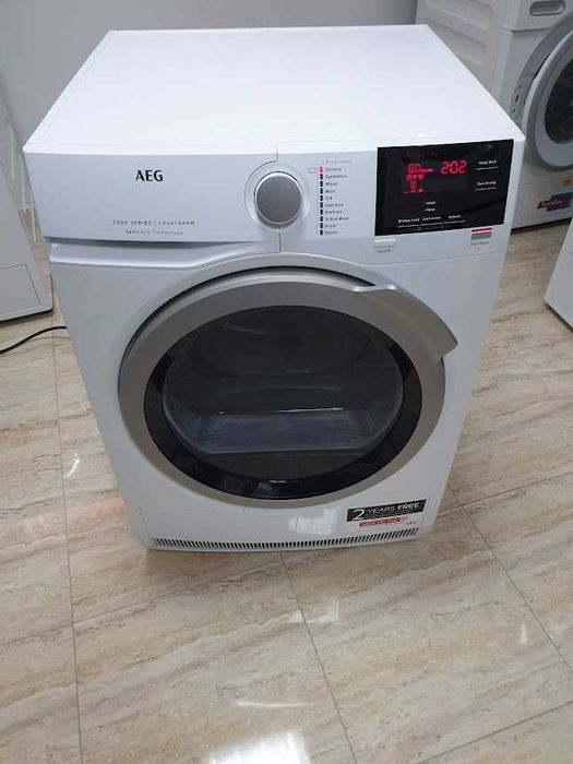 AEG Lavatherm Сушилня с Термопомпа 12м Гаранция