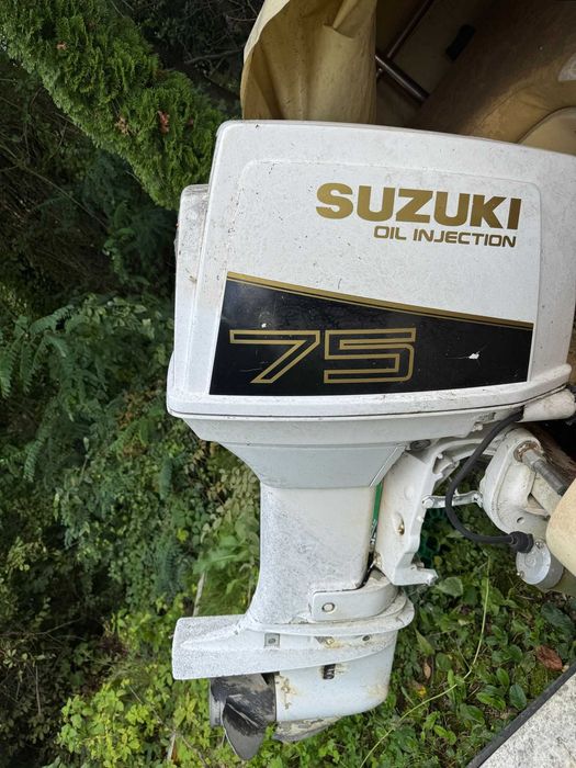 Barca cu motor Suzuki 75CP - 6 persoane