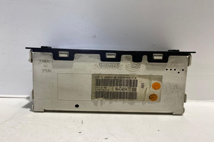Display bord  9647409477 Citroen C3 prima generatie