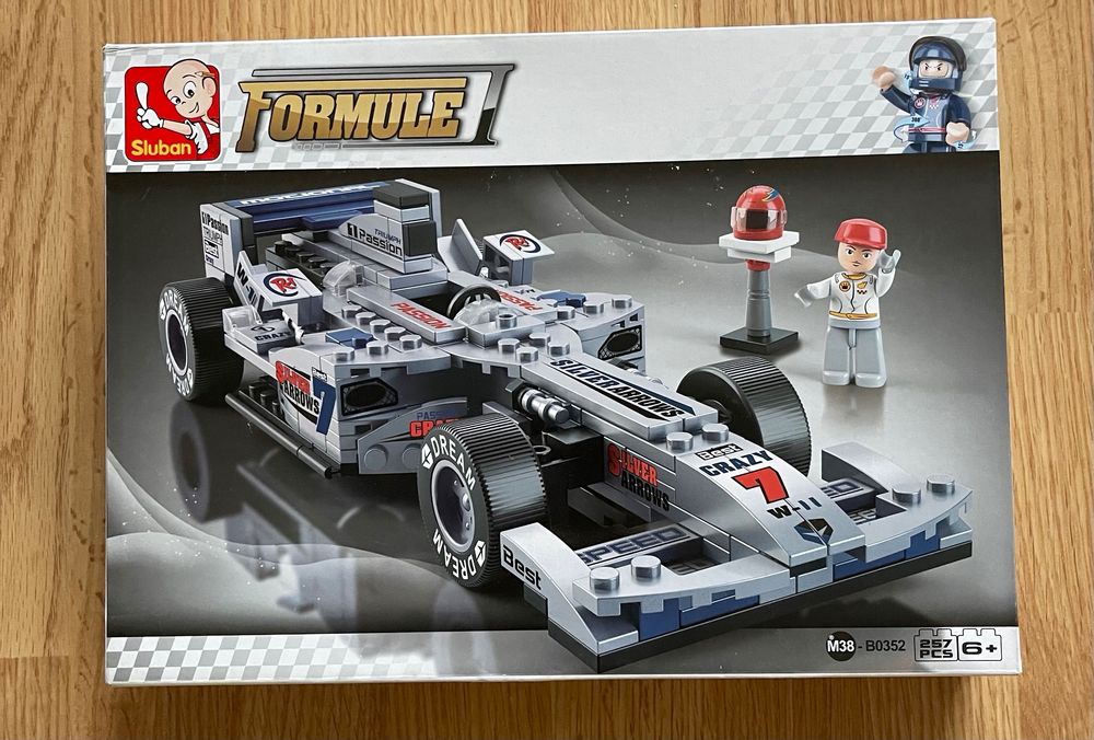 Set constructie tip Lego - Sluban masina Formula 1