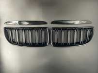 Grila dubla neagra compatibila BMW E90 E91 Seria 3