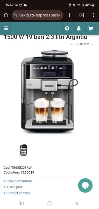 Espressor Siemens