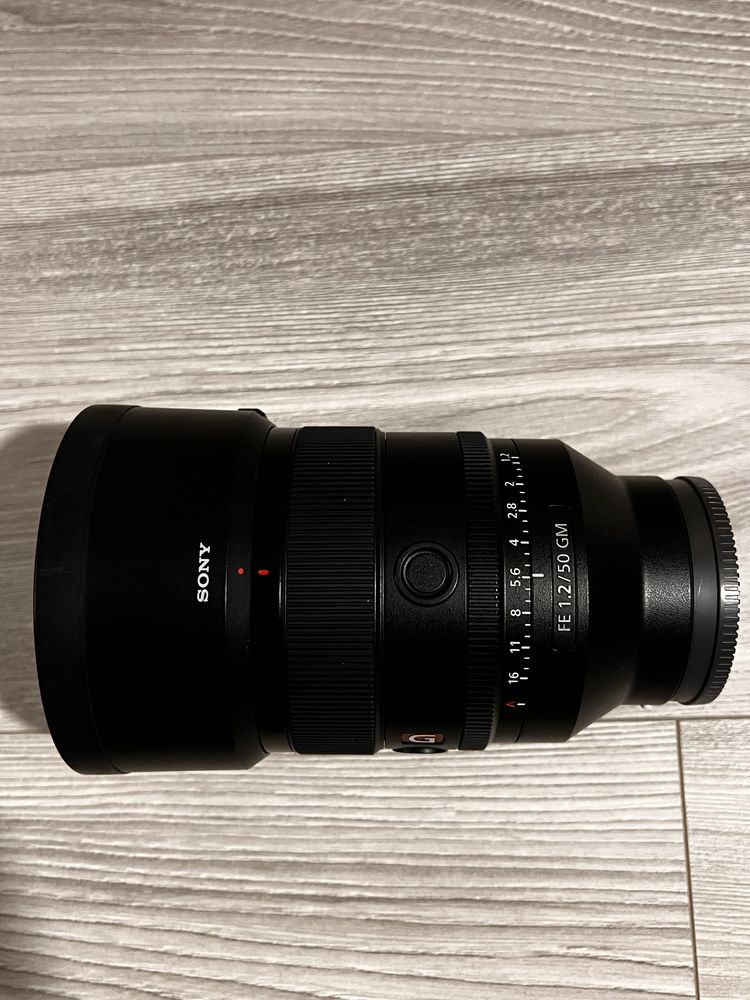 Sony 50mm f 1.2 CA NOU, Garantie