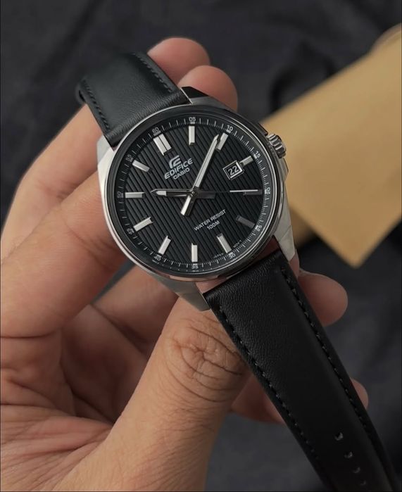 Casio Edifice EFV-150 - Original, WR100, 2-yil kafolat, Kvarts