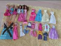 Lot papusi Barbie 6 buc, 35 lei buc+ 1 Stefi+ accesorii, haine cadou!