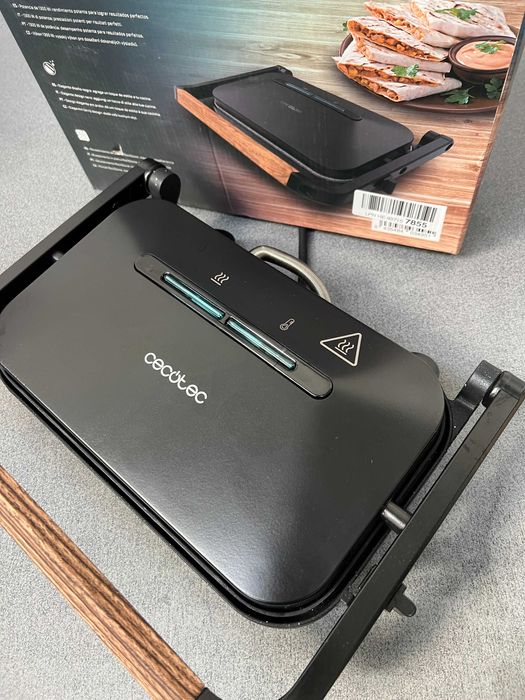 Електрически грил Cecotec Rock'NGrill 1300 Wood B