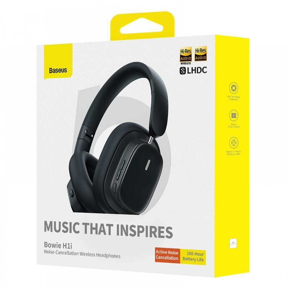 Baseus Bowie H1i Bluetooth 5.0 - Black Bluetooth Overear