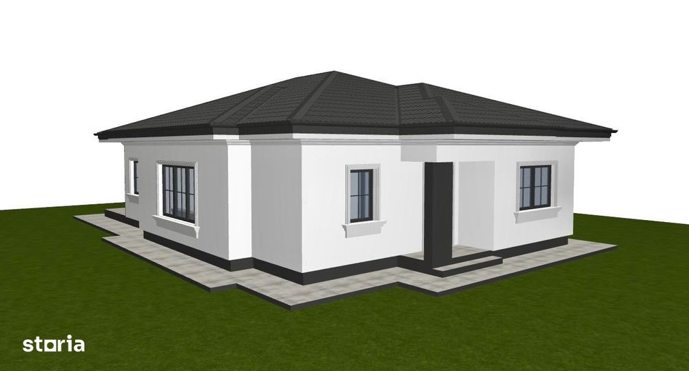 Incalzire in pardoseala! Casa 4 camere, Valea Ursului - Vorovesti