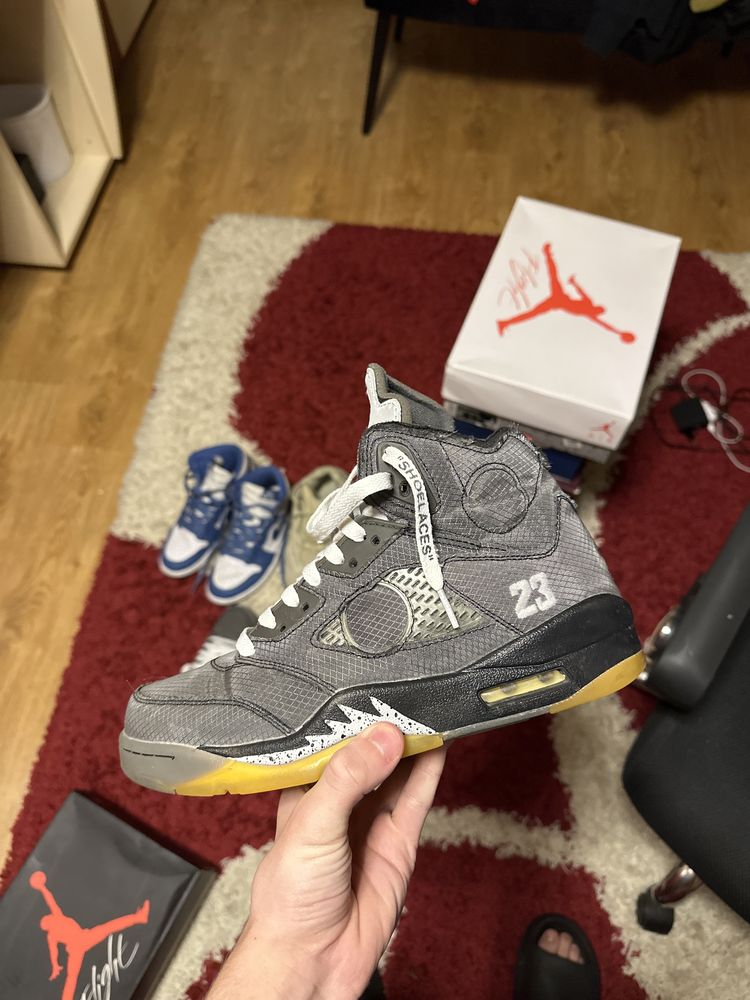 Jordan 5 Off-White Muslin