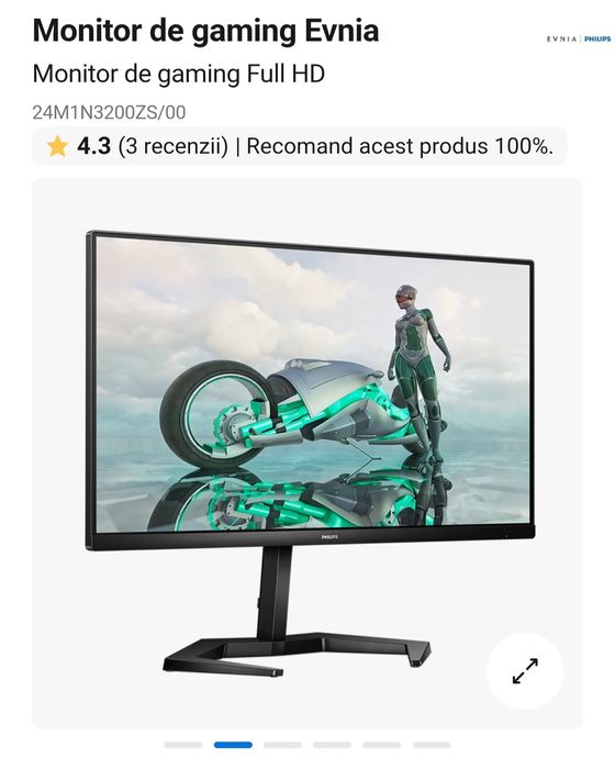 Monitor Gaming Envia 24 Inch Full-HD