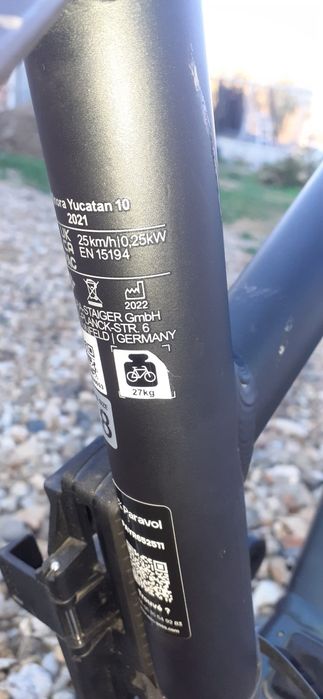 Bicicleta electrica Winora Yucatan 10 Yamaha