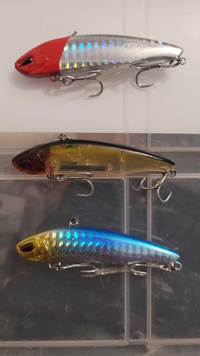 Vand 3 voblere - replici Crystal Vibe