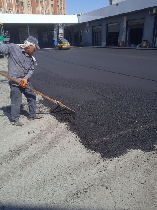 Асфальт ишлари Самарканд вилояти буйлаб 60.000 сумдан кв