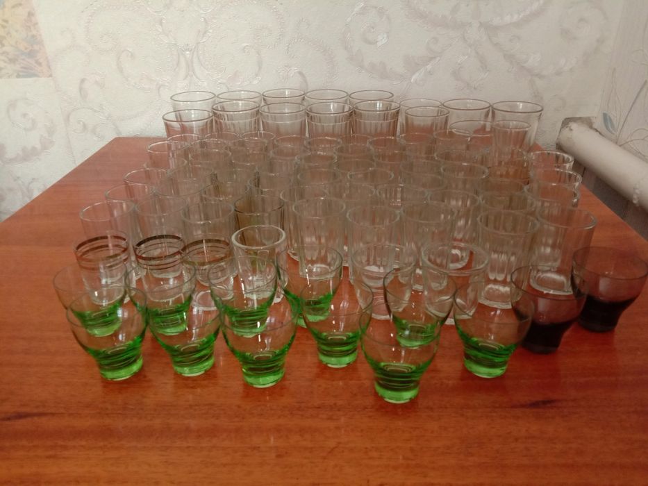 Продам стаканы, рюмки