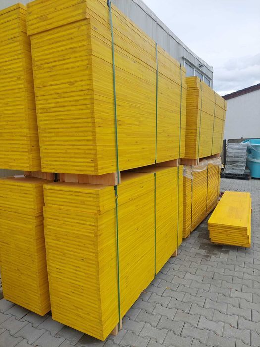 panouri galbene tip Doka cofraje