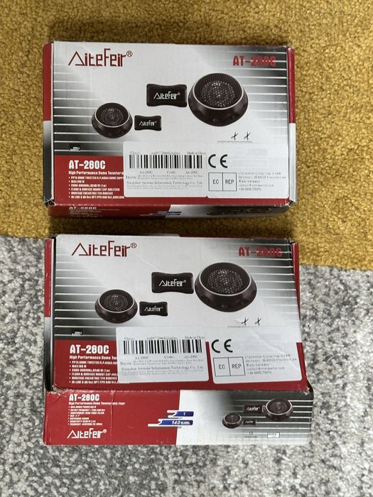 Set 2x tweetere AiteFeir AT-280C 280 W (max) / 100 W RMS