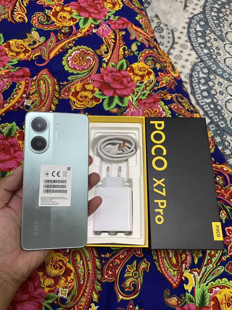 Poco X7 pro как новый 12/512