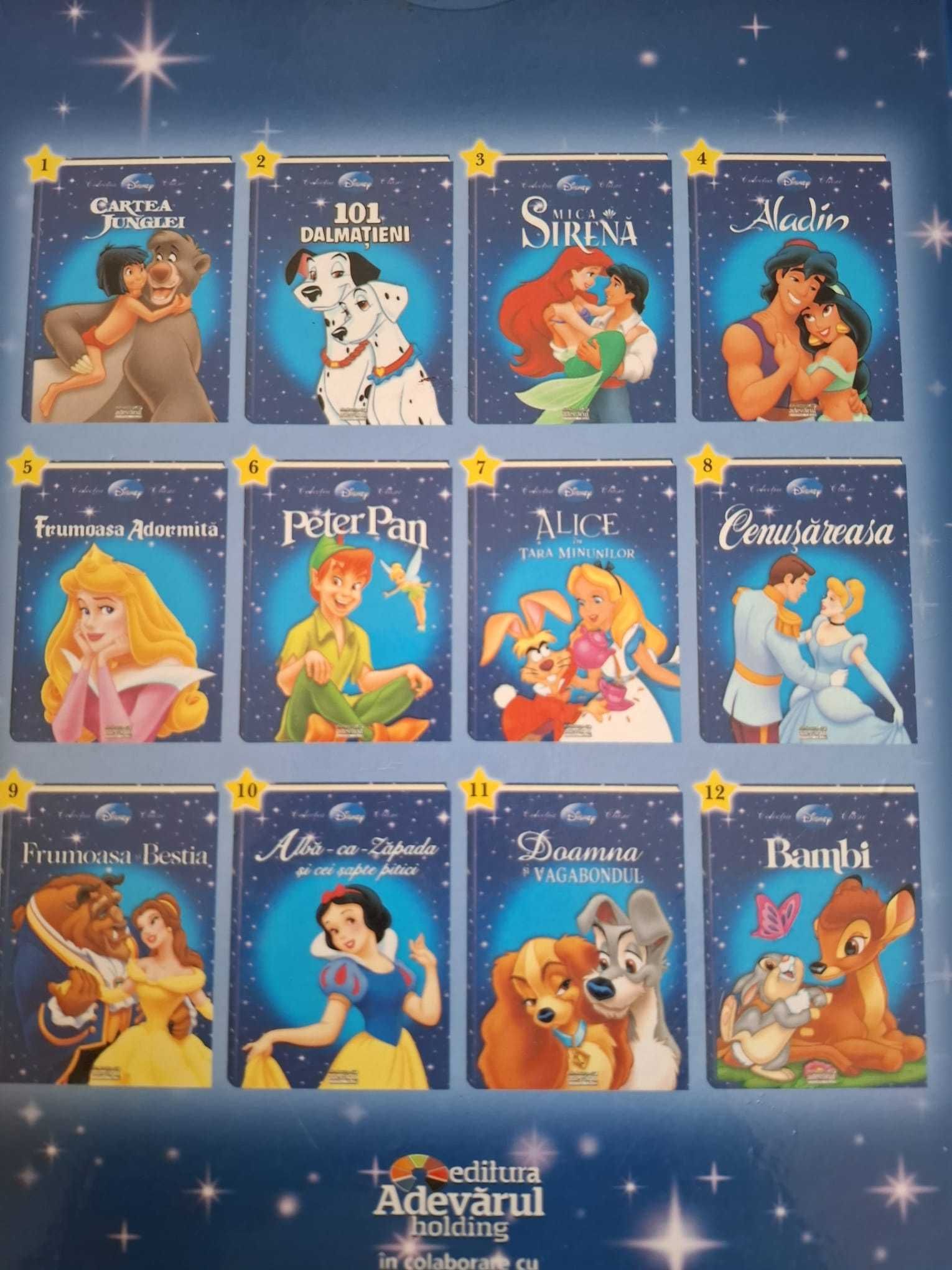 Carti de Povesti Disney - Colectia Adevarul - 24 de carti
