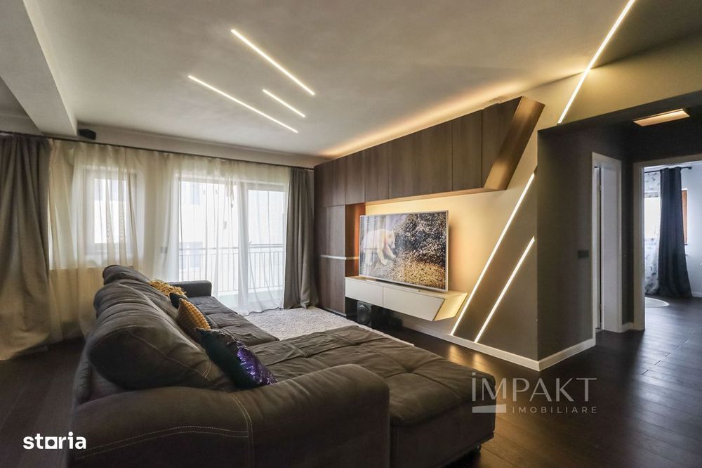 Apartament spatios cu balcon si terasa, complet mobilat, Europa!