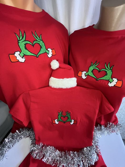 Коледни тениски “Сърцето на Гринч”