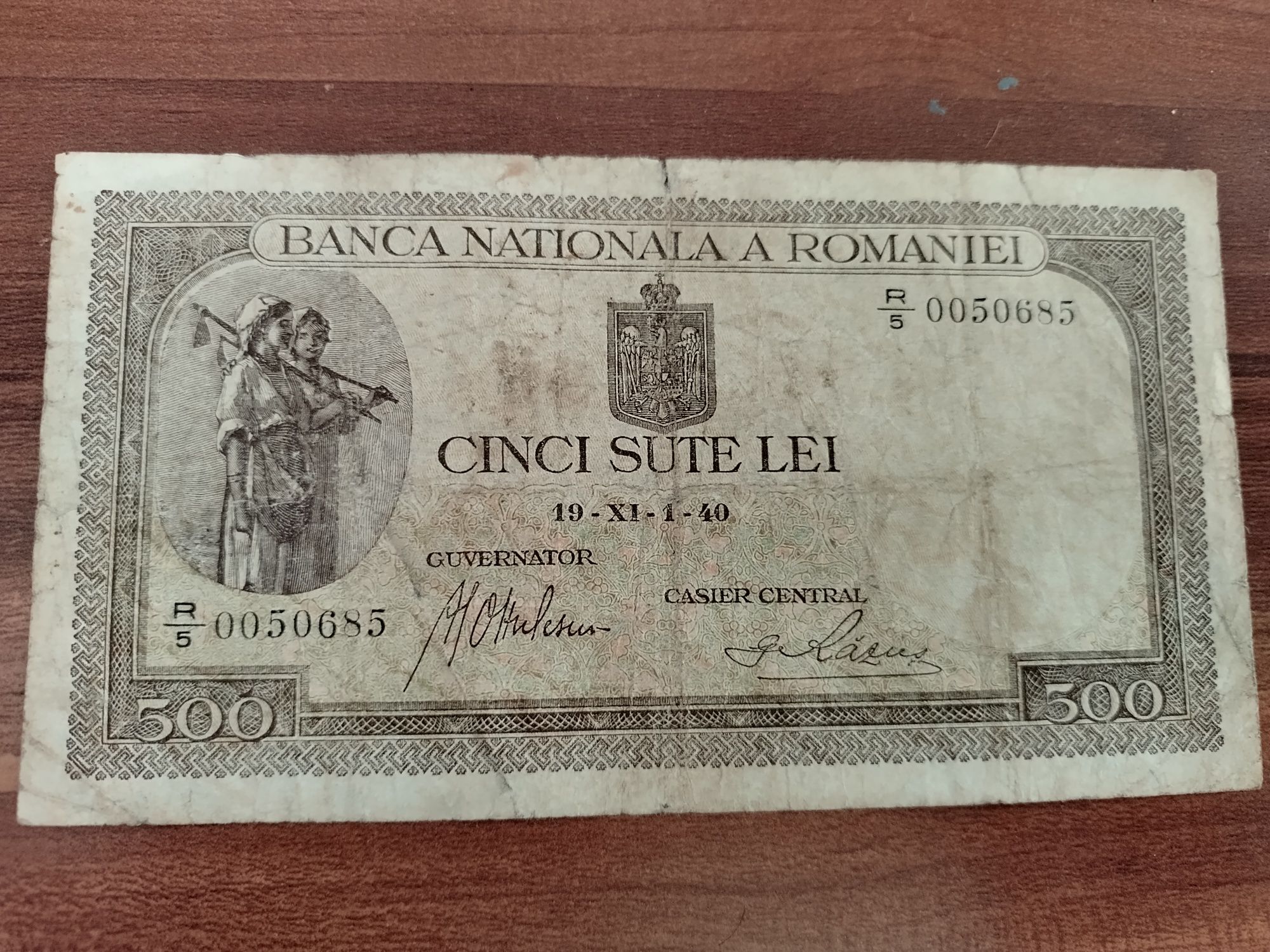 Bancnota 500 lei