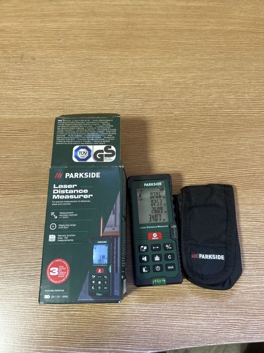 Лазерна ролетка parkside