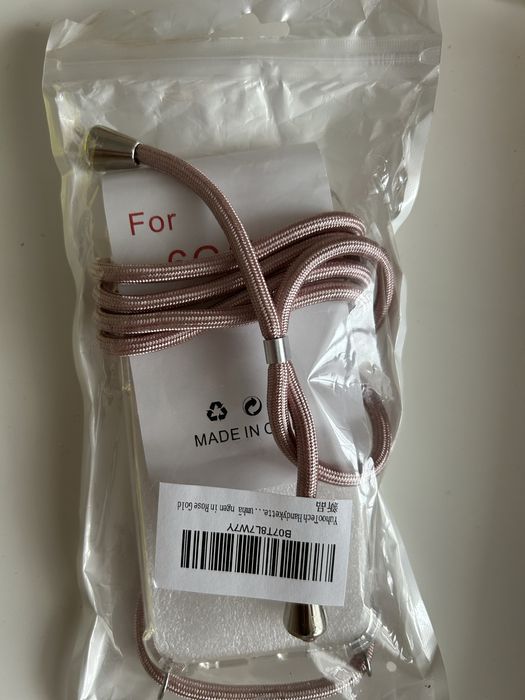 Husa Iphone 6/6S transparenta cu snur