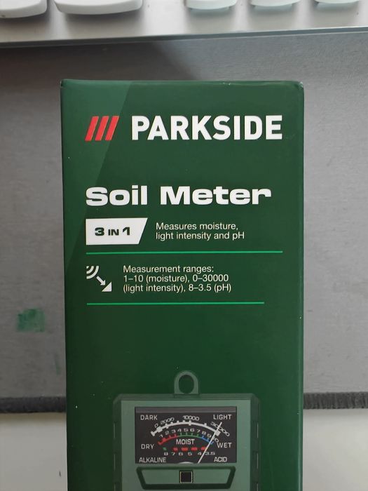 Tester pentru sol 3 in 1 PARKSIDE, ph metru pentru masurarea aciditati