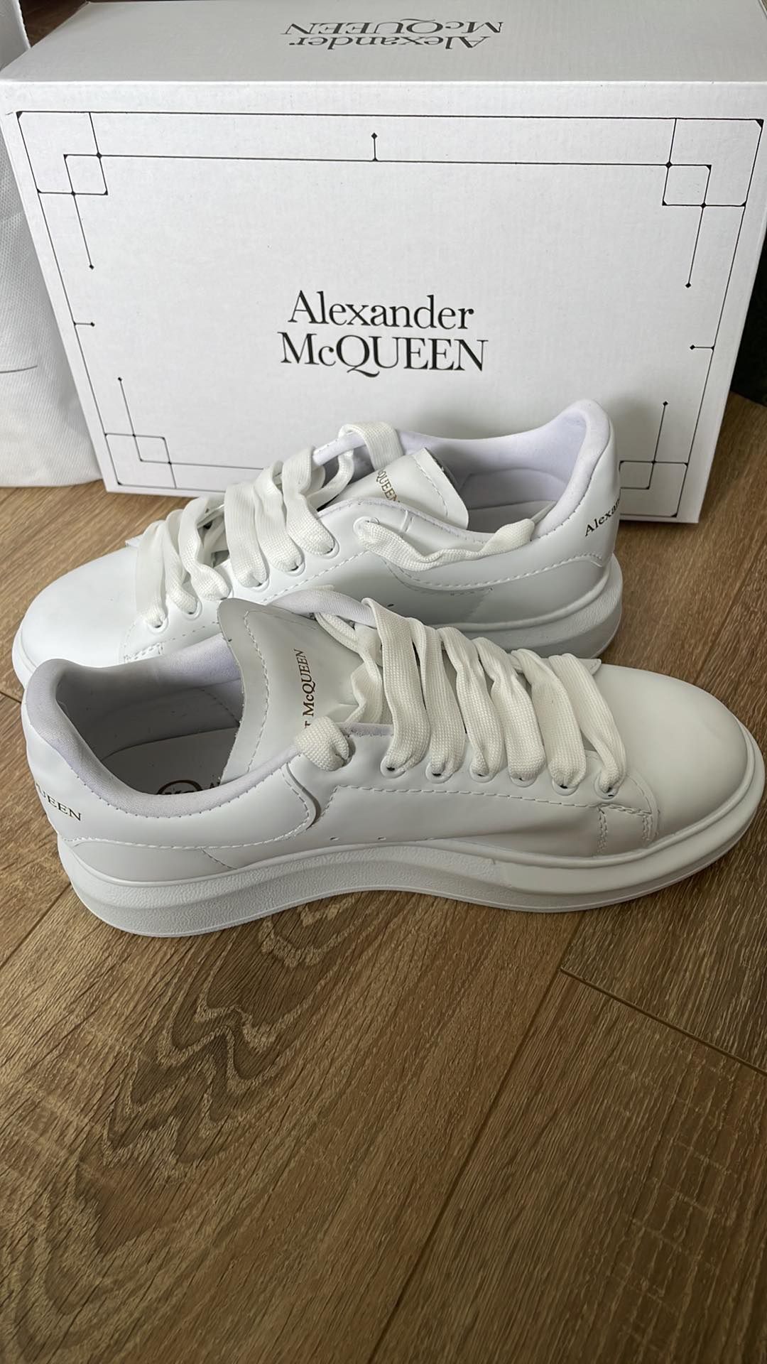 Adidași bărbați și femei Alexander Mcqueen piele naturala