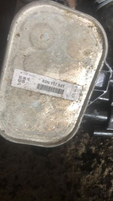 termoflot cu carcasa filtru ulei vw passat b8, golf7, arteon, audi q3, a3, skoda octavia 1.6, 2.0tdi 03n117021