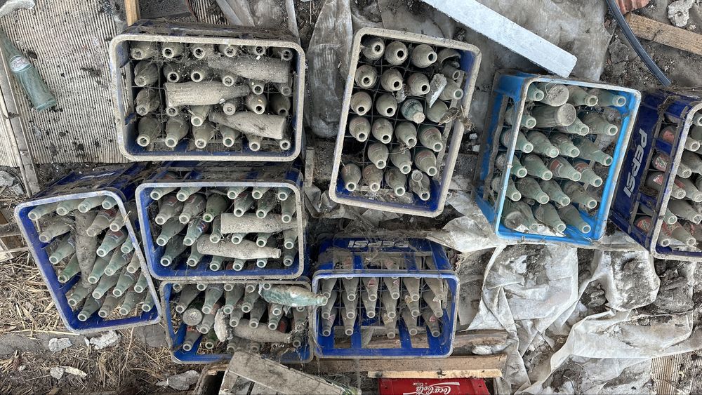 Sticle vechi Coca-Cola, Pepsi, Mirinda – colecție rară