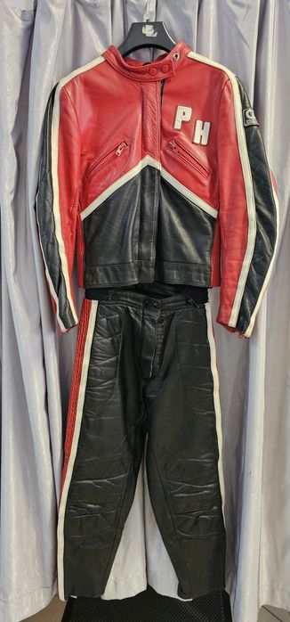 Compleu moto piele dama marimea 38