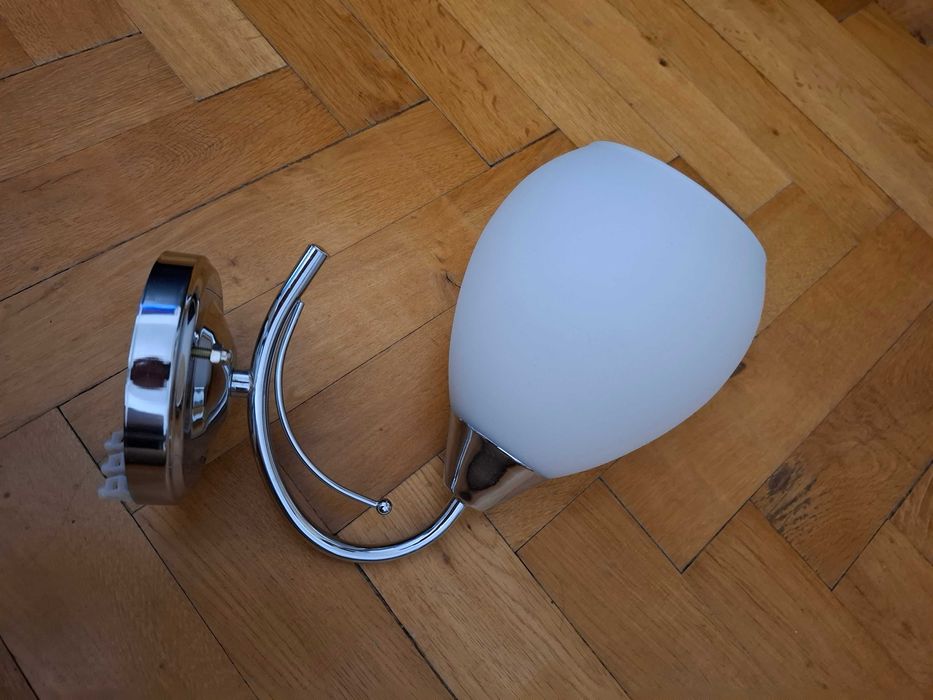 Lustra tip pendul 1 x E27, metal, crom